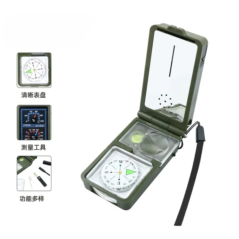 Portable Multifunctional Thermometer Hygrometer Compass Boat Dashboard Navigation 10 in 1 Outdoor Camping Hiking Survival Tool
Portable Multifunctional Thermometer Hygrometer Compass Boat Dashboard Navigation 10 in 1 Outdoor Camping Hiking Survival Tool