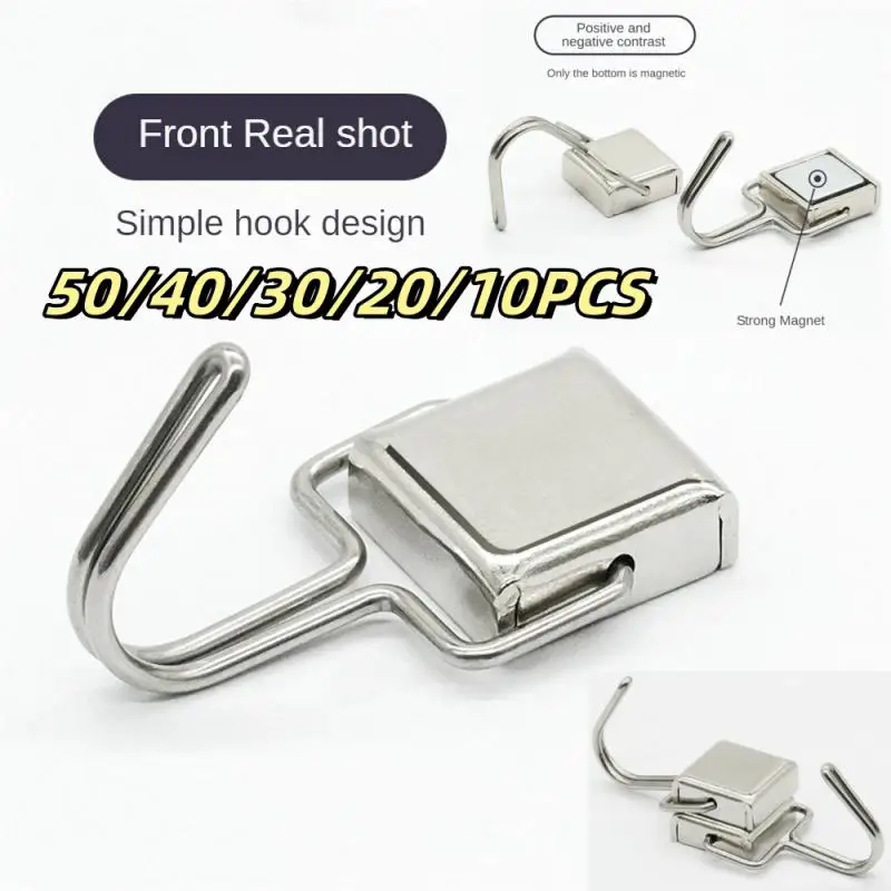 50/40/30/20/10pcs Multi-Purpose Hooks Strong Magnetic Hooks Home Kitchen Bar Storage Hooks Key Storage Hooks Bathroom
50/40/30/20/10pcs Multi-Purpose Hooks Strong Magnetic Hooks Home Kitchen Bar Storage Hooks Key Storage Hooks Bathroom