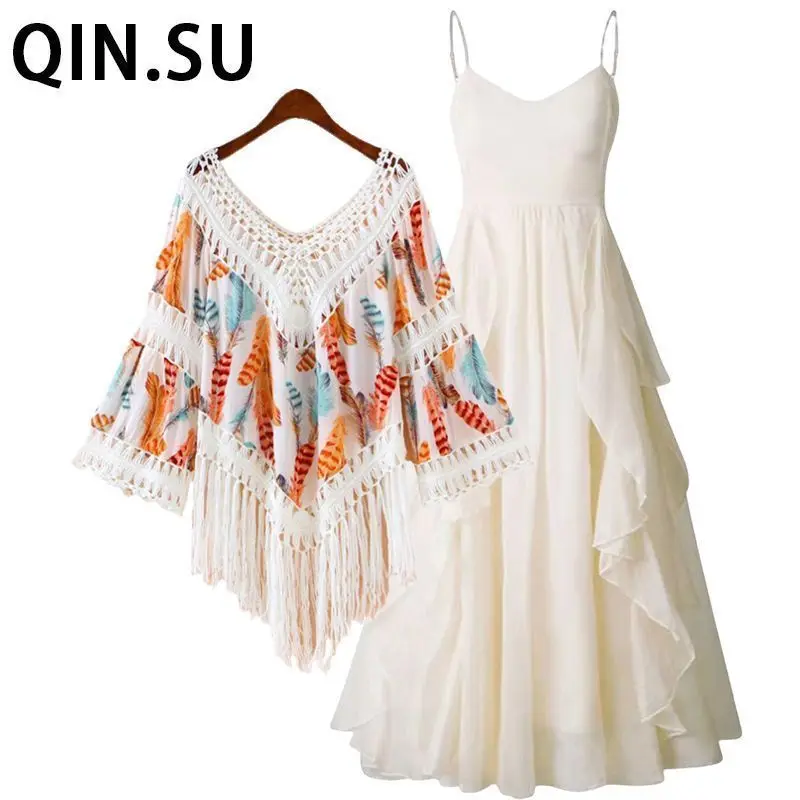 New Elegant Suit Two-piece Summer Dress Slim A-line Skirt Floral Embroidery Top Vintage Women Suits
New Elegant Suit Two-piece Summer Dress Slim A-line Skirt Floral Embroidery Top Vintage Women Suits