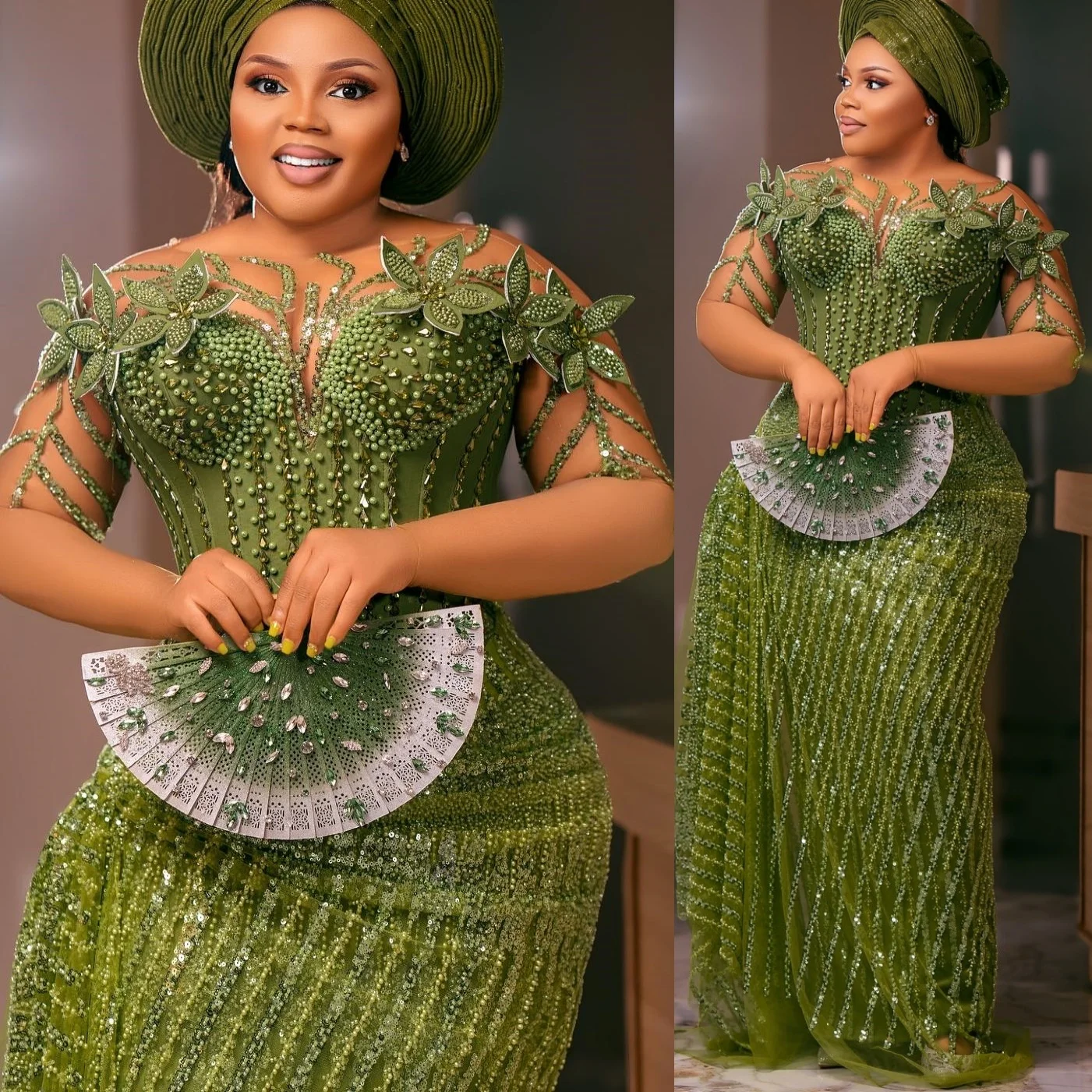 Aso Ebi, оливково-зеленые прямые платья для выпускного вечера 2025, цветы, кристаллы, расшитые блестками, кружевные вечерние платья для вечеринки, дня рождения, платья ZJ2654
Aso Ebi, оливково-зеленые прямые платья для выпускного вечера 2025, цветы, кристаллы, расшитые блестками, кружевные вечерние платья для вечеринки, дня рождения, платья ZJ2654