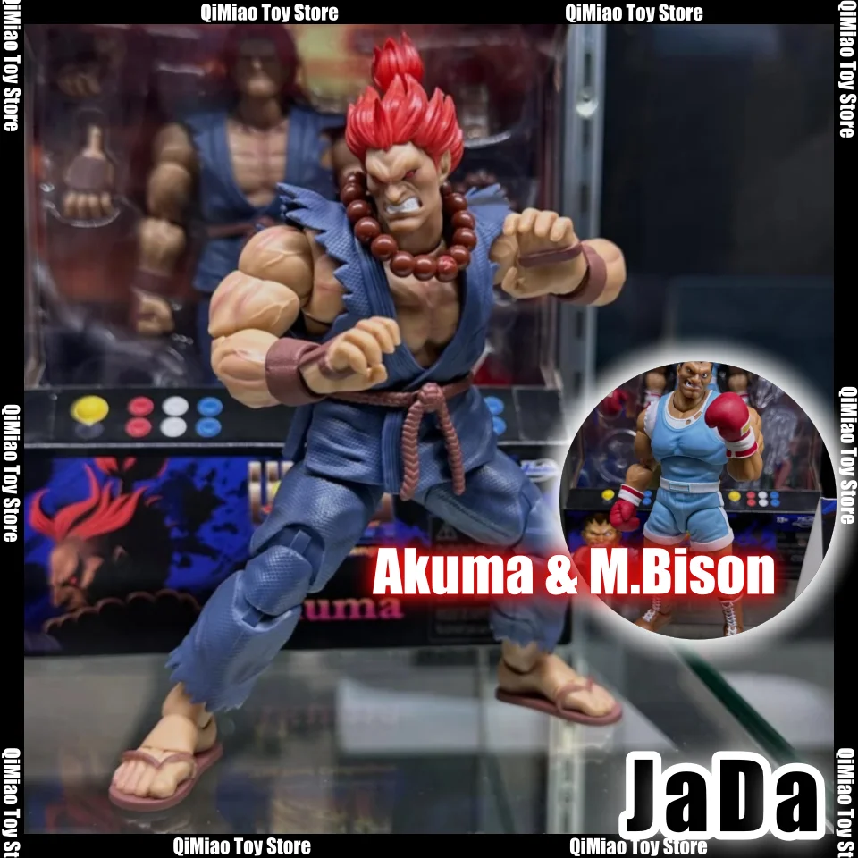 100% оригинальная фигурка Jada Toys 1/12 Street Fighter 2 Akuma & M.Bison, модель
100% оригинальная фигурка Jada Toys 1/12 Street Fighter 2 Akuma & M.Bison, модель