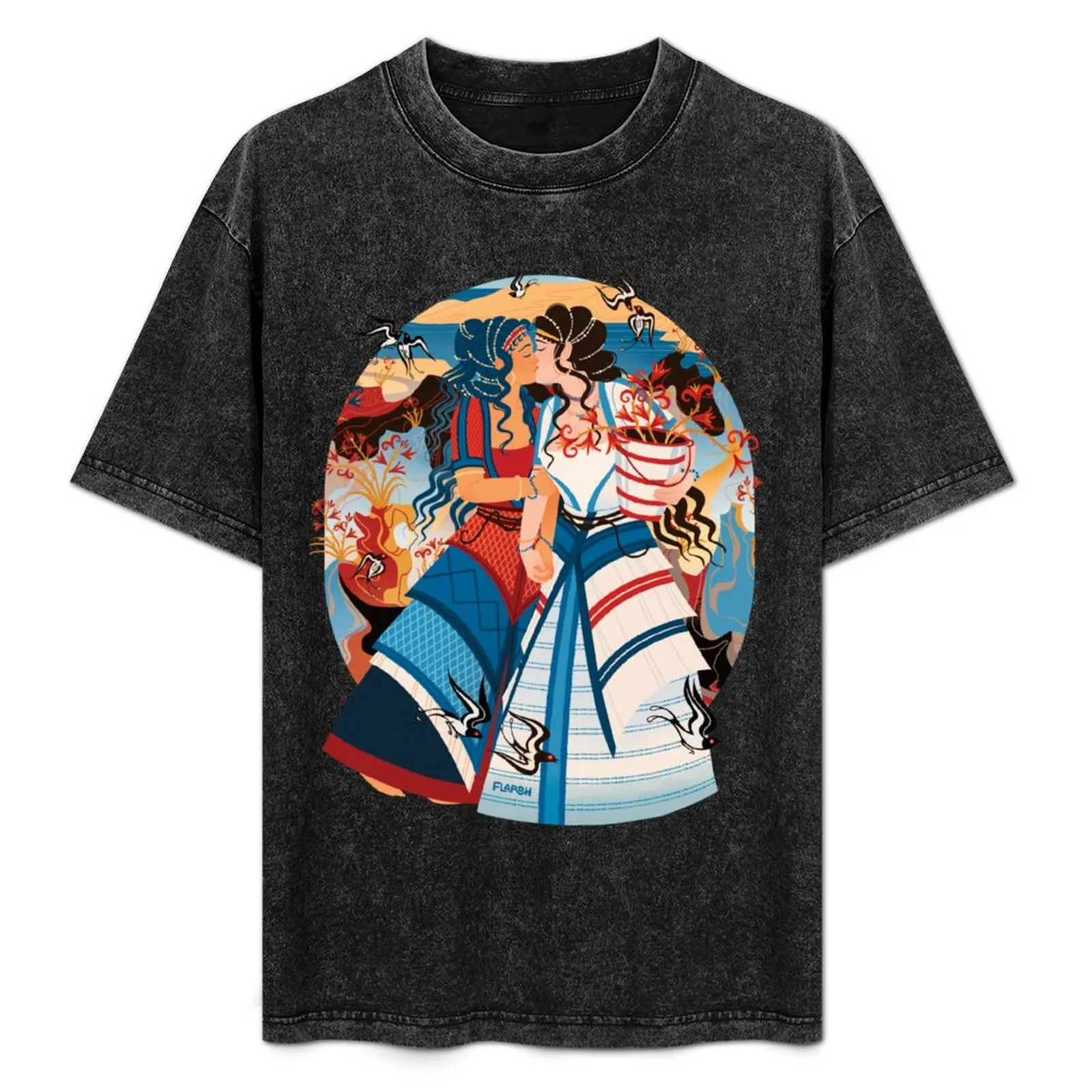 The Lovers of Akrotiri - SFW T-Shirt Fitness Quick Dry Short Sleeve Top
The Lovers of Akrotiri - SFW T-Shirt Fitness Quick Dry Short Sleeve Top