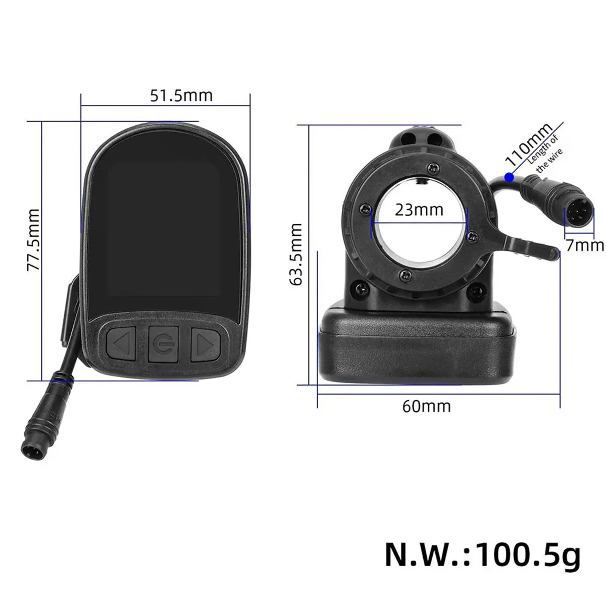 X07A For KUGOO G2 Electric Scooter Dashboard 6 Pin 48V 1000W Scooter Instrument Panel Lightweight Scooter Display
X07A For KUGOO G2 Electric Scooter Dashboard 6 Pin 48V 1000W Scooter Instrument Panel Lightweight Scooter Display