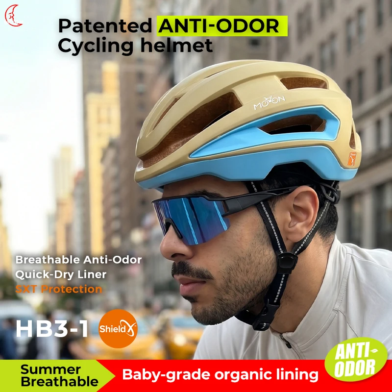Moon Bike Helmet with SXT System New Updated Lightweight MTB Helmet for road & Mountain Road Cycling
Moon Bike Helmet with SXT System New Updated Lightweight MTB Helmet for road & Mountain Road Cycling