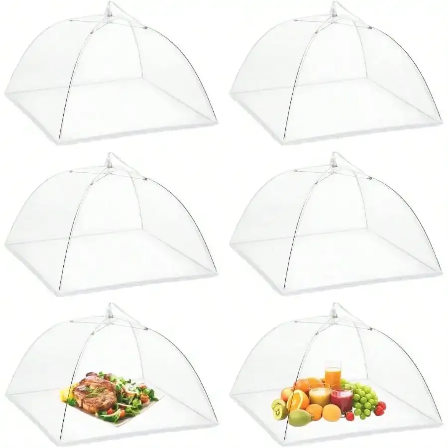 Food Covers Outside Mesh: 3 Pack 14 Inch Up Fine Fly Net Fruit - Collapsible Screen Food Tent Outdoor Picnic Party BBQ
Food Covers Outside Mesh: 3 Pack 14 Inch Up Fine Fly Net Fruit - Collapsible Screen Food Tent Outdoor Picnic Party BBQ