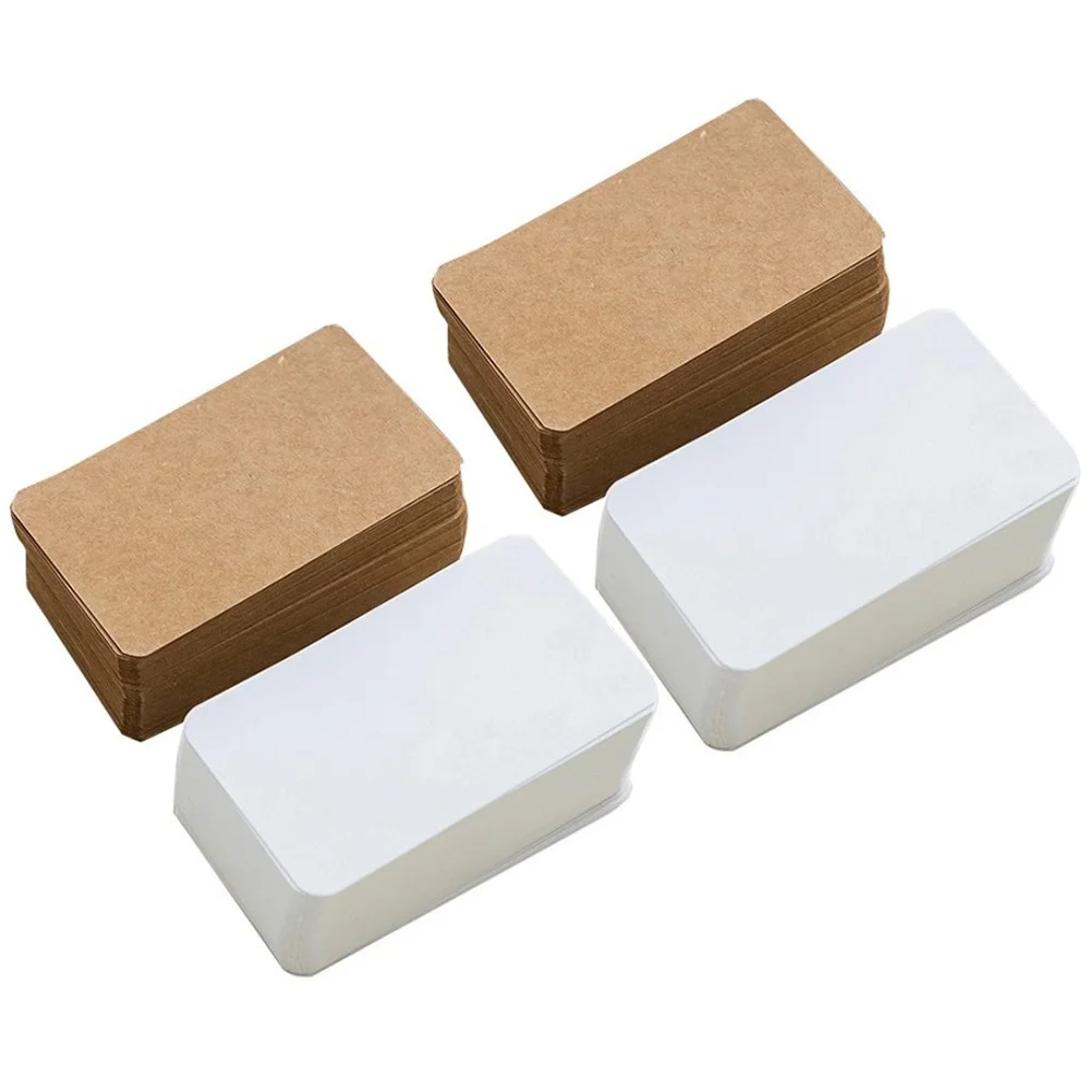 Blank White Kraft Paper Multi function Note Convenient Graffiti Cards Cards Portable Daily Use Thickened
Blank White Kraft Paper Multi function Note Convenient Graffiti Cards Cards Portable Daily Use Thickened
