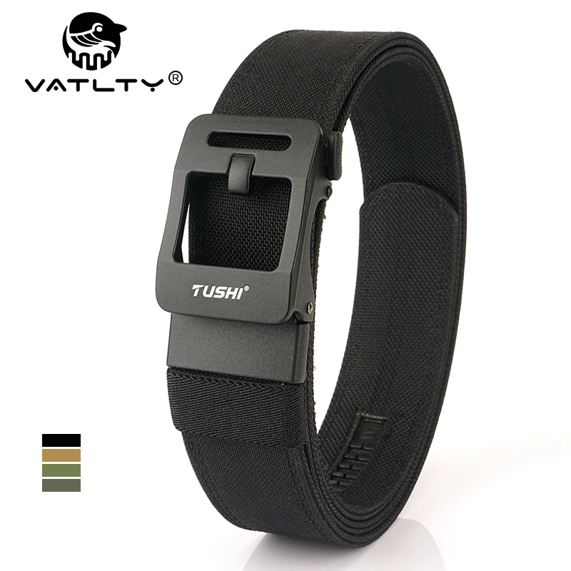 VATLTY Rigid EDC Casual Belt for Men Tight Nylon Tactical Gun Belt Matte Metal Automatic Buckle Adjustable Work Belt Male Gift
VATLTY Rigid EDC Casual Belt for Men Tight Nylon Tactical Gun Belt Matte Metal Automatic Buckle Adjustable Work Belt Male Gift