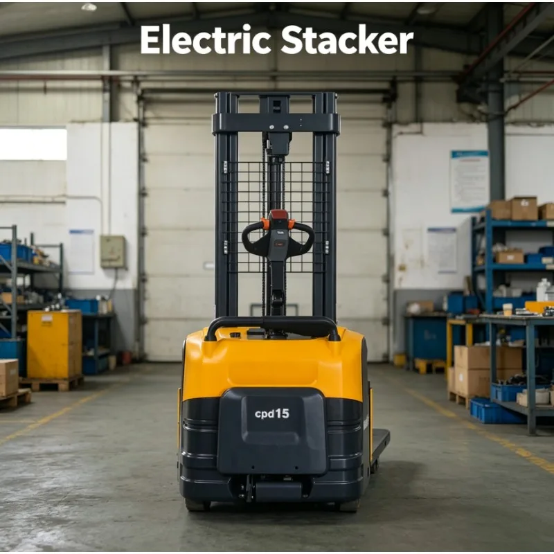 New Warehouse Equipment 3 Way Stacker Seated Stand Electric Forklift Stacker 3m Height 1 Ton Load Capacity Lead-Acid Battery
New Warehouse Equipment 3 Way Stacker Seated Stand Electric Forklift Stacker 3m Height 1 Ton Load Capacity Lead-Acid Battery