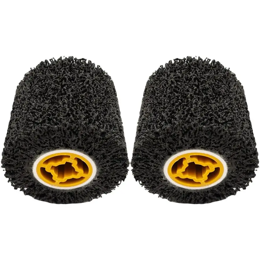 2 Pcs Burnishing Wheel 40 Grit Stripping Drum, 4.5 x 4 Abrasive Drawing Wheel Drum, Surface Conditioning Tool Drum for Metal, Wo
2 Pcs Burnishing Wheel 40 Grit Stripping Drum, 4.5 x 4 Abrasive Drawing Wheel Drum, Surface Conditioning Tool Drum for Metal, Wo