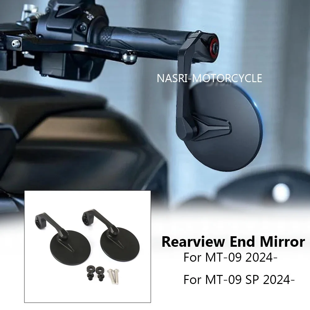 For YAMAHA MT 09 MT09 SP MT-09 2024 2025 Handlebar End Mirror Side Adjustable Motorcycle Accessories Black With Blue Lenses
For YAMAHA MT 09 MT09 SP MT-09 2024 2025 Handlebar End Mirror Side Adjustable Motorcycle Accessories Black With Blue Lenses