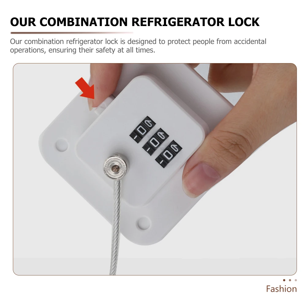 2pcs White Password Fridge Door Locks Lock for Fridge Refrigerator Drawer Cabinet Door Safety No Drilling Durable ABS Steel
2pcs White Password Fridge Door Locks Lock for Fridge Refrigerator Drawer Cabinet Door Safety No Drilling Durable ABS Steel