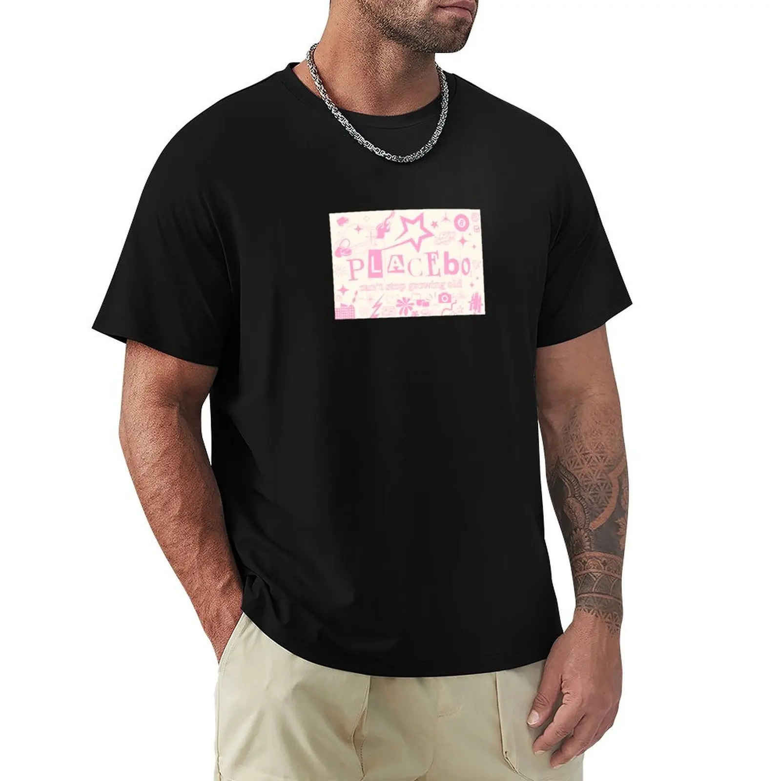 Placebo Sticker Lyrics T-Shirt Thanksgiving Casual Tee
Placebo Sticker Lyrics T-Shirt Thanksgiving Casual Tee