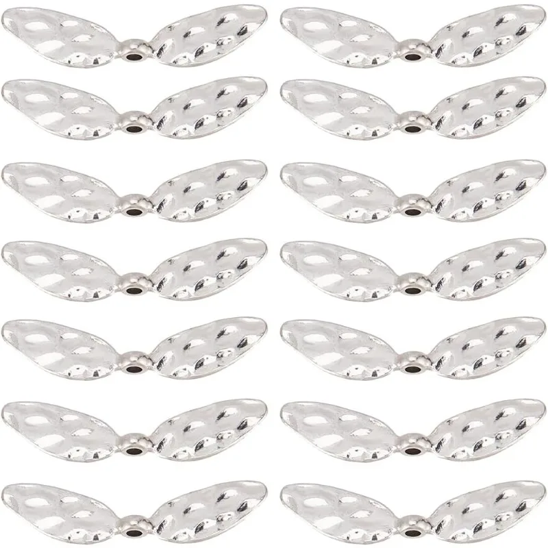 1 BOX 60PCS Alloy Angel Beads Wings Beads Metal Silver Small Butterfly Flying Dragonfly Fairy Wing Loose Spacer Beads Charms
1 BOX 60PCS Alloy Angel Beads Wings Beads Metal Silver Small Butterfly Flying Dragonfly Fairy Wing Loose Spacer Beads Charms
