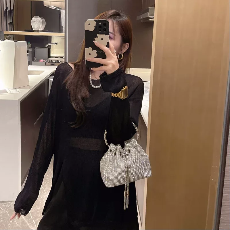 Purses and Handbags Bags for Women Luxury Designer Bucket Clutch Purse Evening Banquet Bag Crystal Rhinestone Shoulder Bag
Purses and Handbags Bags for Women Luxury Designer Bucket Clutch Purse Evening Banquet Bag Crystal Rhinestone Shoulder Bag