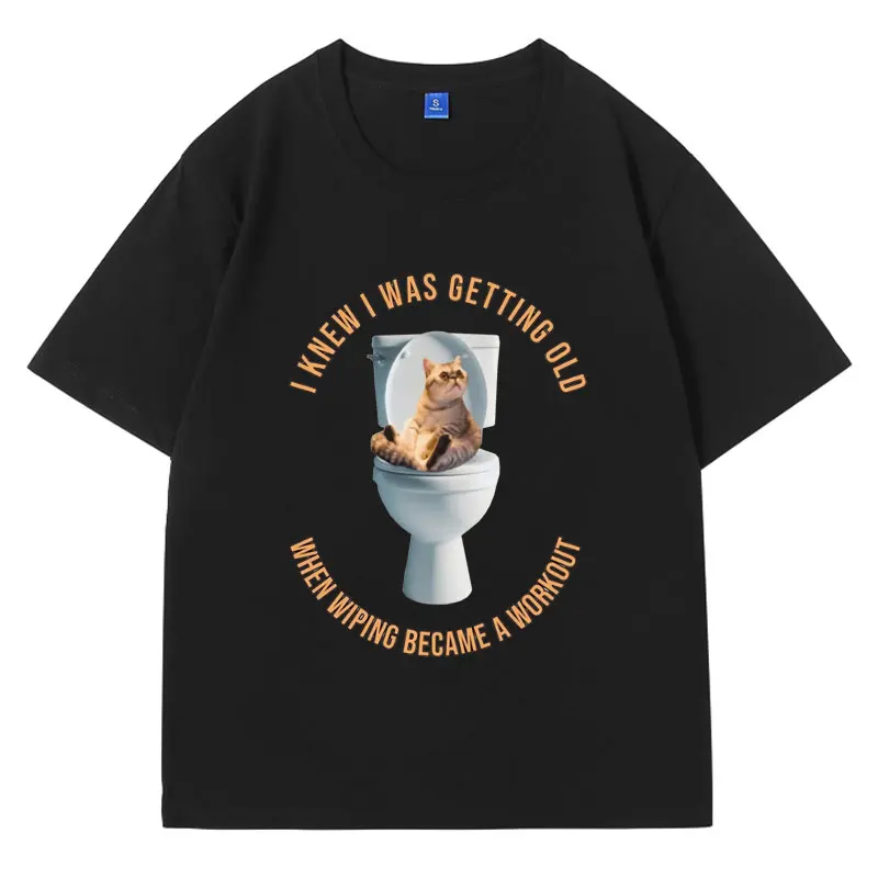I Knew I Was Getting Old When Wiping Became A Workout T-shirt Men Women's Funny Custom Graphic T Shirts Oversized Streetwear Tee
I Knew I Was Getting Old When Wiping Became A Workout T-shirt Men Women's Funny Custom Graphic T Shirts Oversized Streetwear Tee