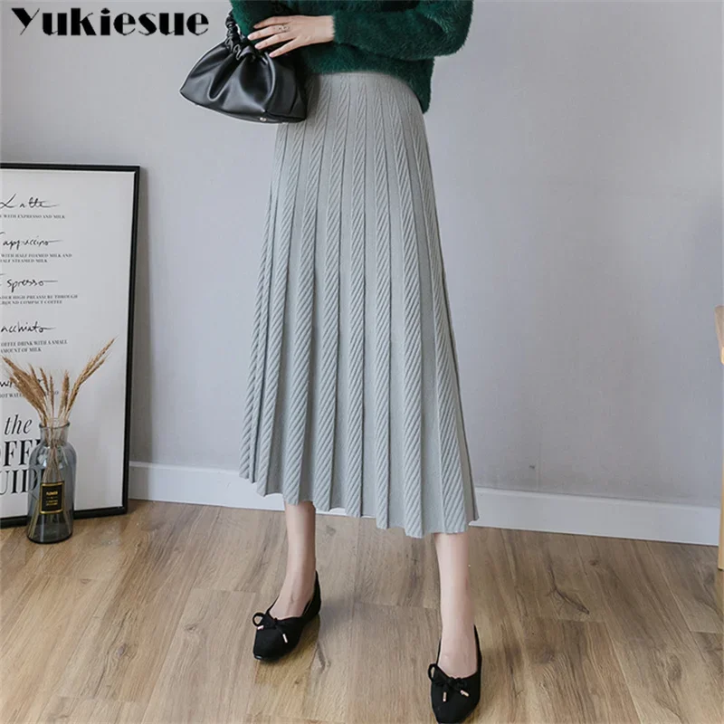 Корейская мода Харадзюку, эстетичная трикотажная женская юбка, женские юбки, женская мода 2022, летняя длинная плиссированная юбка трапециевидной формы белого цвета
Корейская мода Харадзюку, эстетичная трикотажная женская юбка, женские юбки, женская мода 2022, летняя длинная плиссированная юбка трапециевидной формы белого цвета