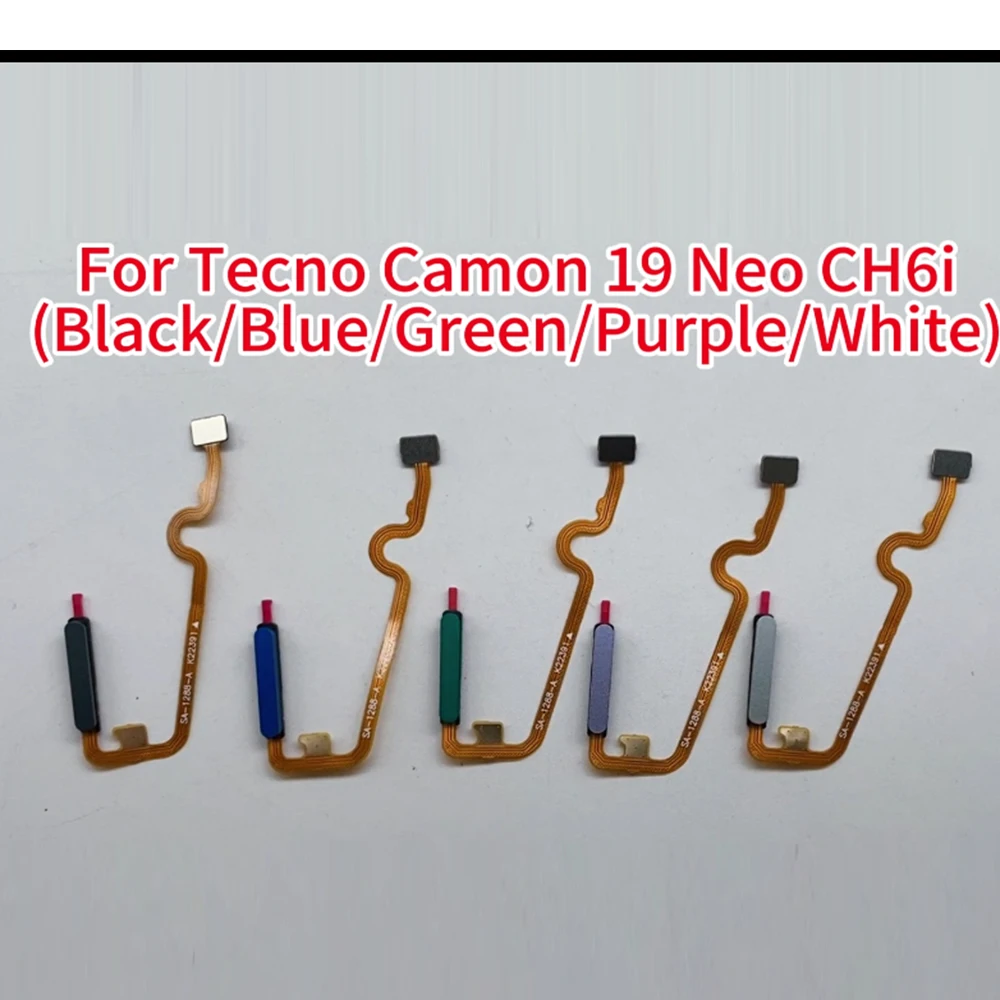 For Tecno Camon 19 Neo CH6i Home Button Fingerprint Menu Return Key Sensor Flex Cable
For Tecno Camon 19 Neo CH6i Home Button Fingerprint Menu Return Key Sensor Flex Cable