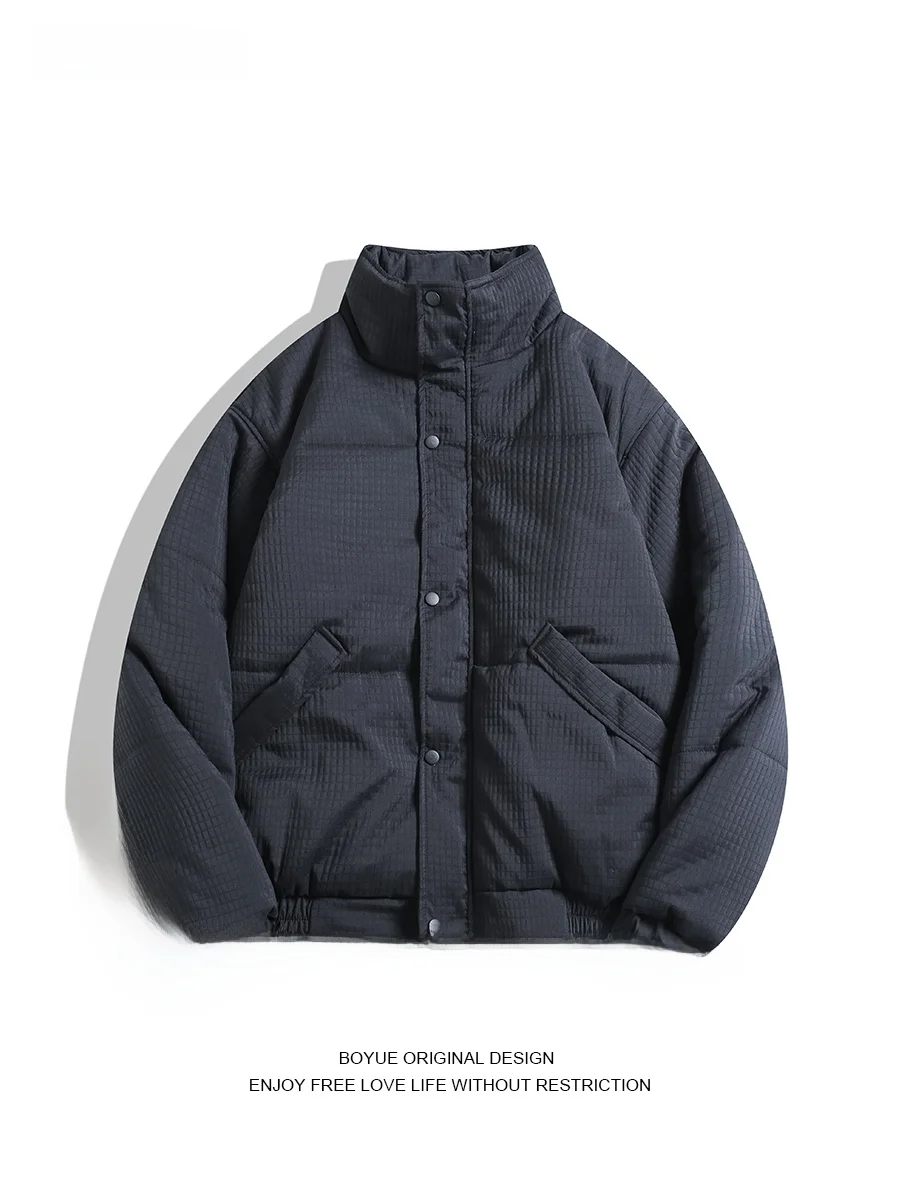 Boyue ретро Corn ain текстура воротник-стойка хлопок Jaet ex повседневное длинное теплое пальто на молнии с застежкой-молнией
Boyue ретро Corn ain текстура воротник-стойка хлопок Jaet ex повседневное длинное теплое пальто на молнии с застежкой-молнией