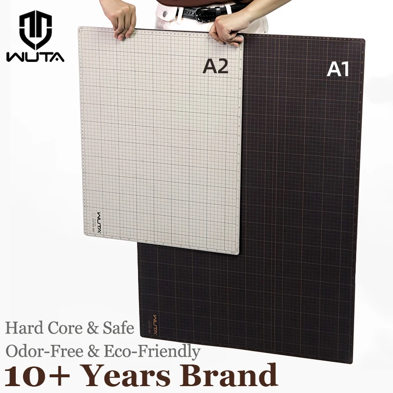 WUTA Professional Cutting Mat A1 / A2, Leather Cutting Board Table Self Healing High Quality Double-Sided DIY Hand Craft Tools
WUTA Professional Cutting Mat A1 / A2, Leather Cutting Board Table Self Healing High Quality Double-Sided DIY Hand Craft Tools
