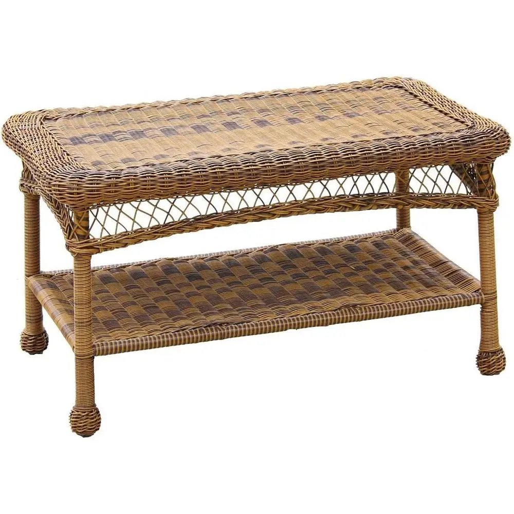 Jeco Carell urniture Wicker Patio urniture Coee Table in ey
Jeco Carell urniture Wicker Patio urniture Coee Table in ey