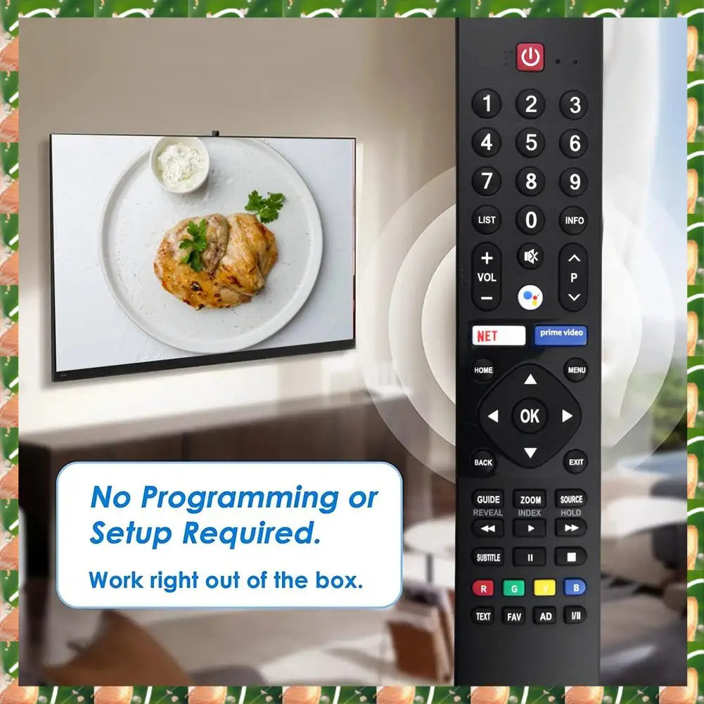JAJA Replace Vioce Remote Control For Panasonic LCD TV With PRIME Key Remote Control
JAJA Replace Vioce Remote Control For Panasonic LCD TV With PRIME Key Remote Control