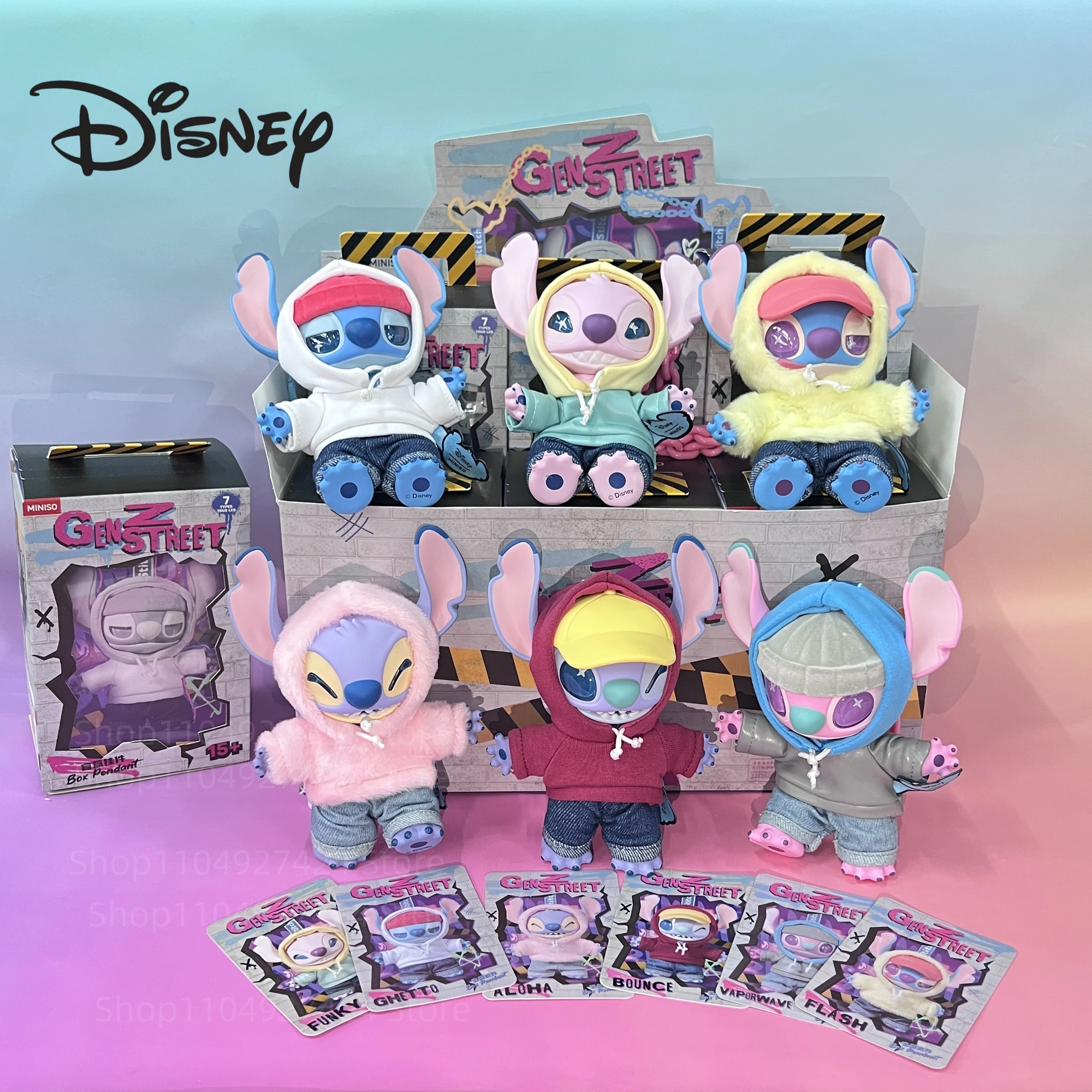 Disney Stitch Gen Z Street Series слепая коробка фигурка милый стежок виниловая кукла загадочная коробка плюшевая сумка-сюрприз кулон девушка подарок игрушки
Disney Stitch Gen Z Street Series слепая коробка фигурка милый стежок виниловая кукла загадочная коробка плюшевая сумка-сюрприз кулон девушка подарок игрушки