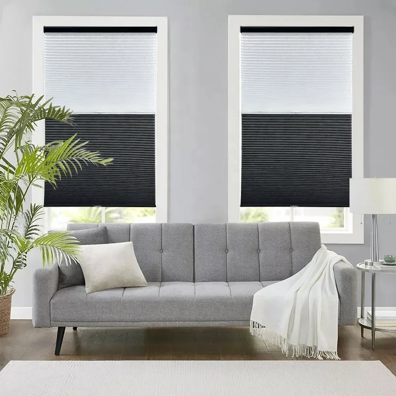 Cordless French Window Honeycomb curtains Elegant Venetian Spring and Rope Design for Room Balcony Window Shading
Cordless French Window Honeycomb curtains Elegant Venetian Spring and Rope Design for Room Balcony Window Shading