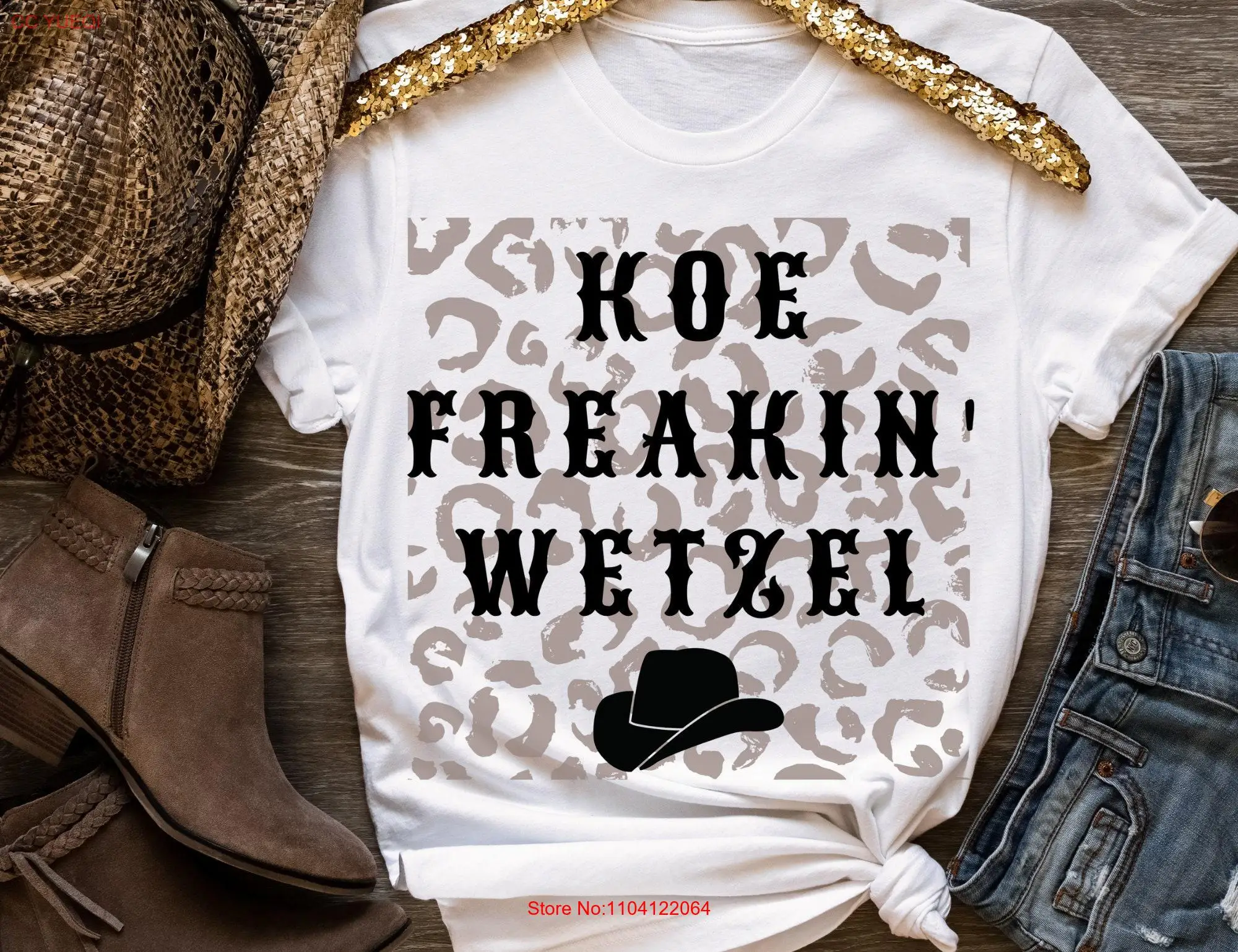 Футболка Koe Freakin' Wetzel Country ConcerT Western Nashville с длинными или короткими рукавами
Футболка Koe Freakin' Wetzel Country ConcerT Western Nashville с длинными или короткими рукавами