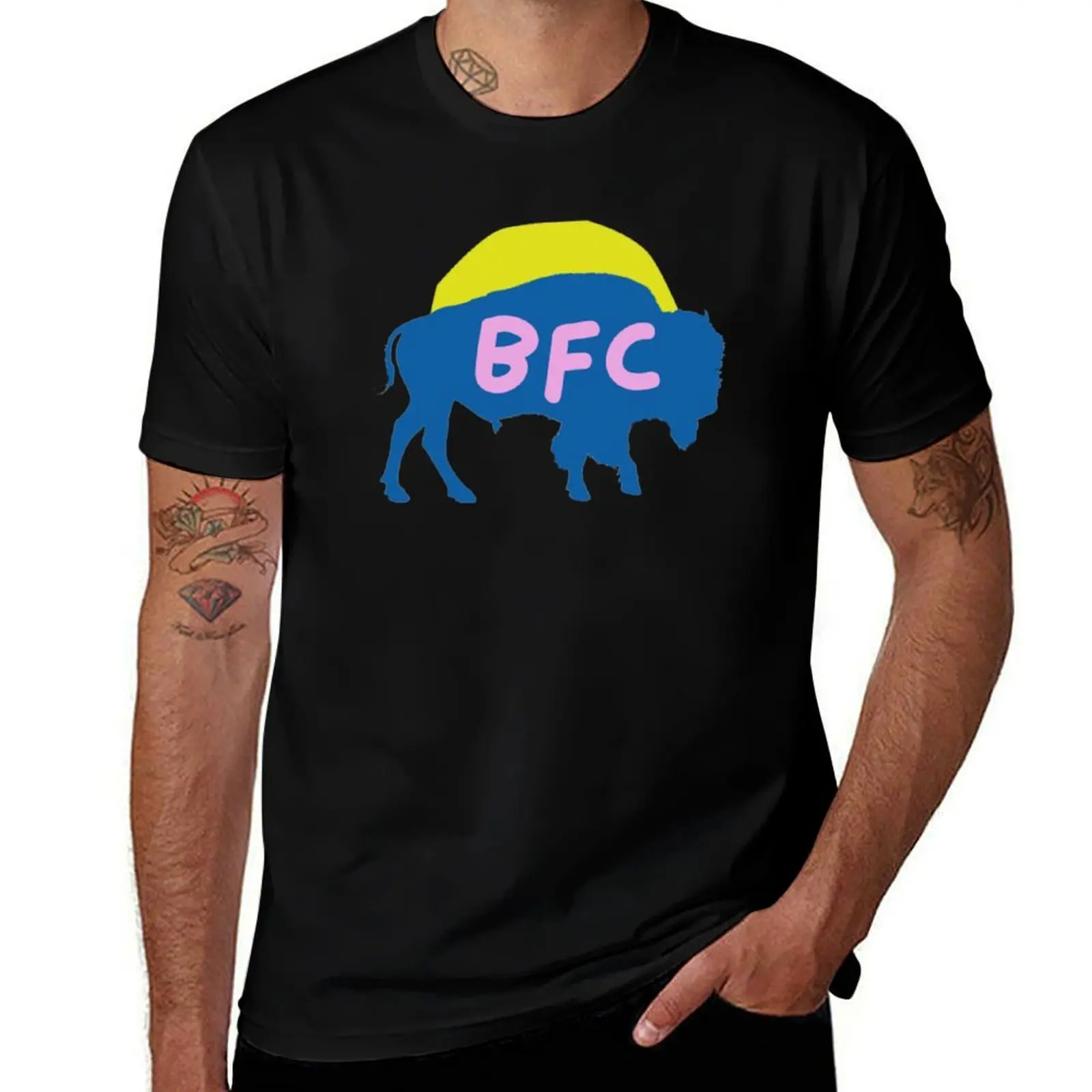 BFC Logo-оригинальная футболка для спортивных болельщиков, быстросохнущая одежда на день Святого Валентина, летняя одежда, рубашки, мужская футболка с рисунком
BFC Logo-оригинальная футболка для спортивных болельщиков, быстросохнущая одежда на день Святого Валентина, летняя одежда, рубашки, мужская футболка с рисунком