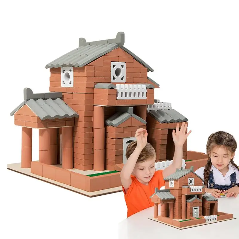 House Building Toy 3D Realistic House DIY Building Toy Colorful Stacking Blocks For Boys & Girls Cute Building Kit For Home
House Building Toy 3D Realistic House DIY Building Toy Colorful Stacking Blocks For Boys & Girls Cute Building Kit For Home
