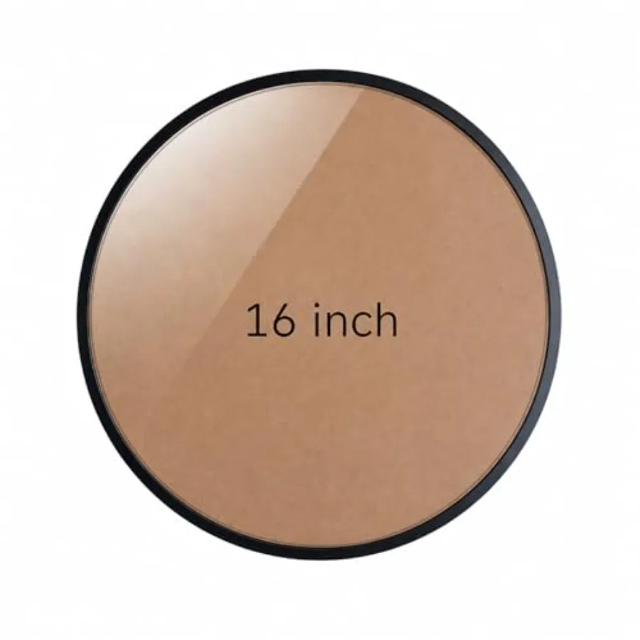 16 Inch Round Photo Frame for Wall Hanging, Aluminum Picture Frames for Home Office Wall Decor, Black
16 Inch Round Photo Frame for Wall Hanging, Aluminum Picture Frames for Home Office Wall Decor, Black