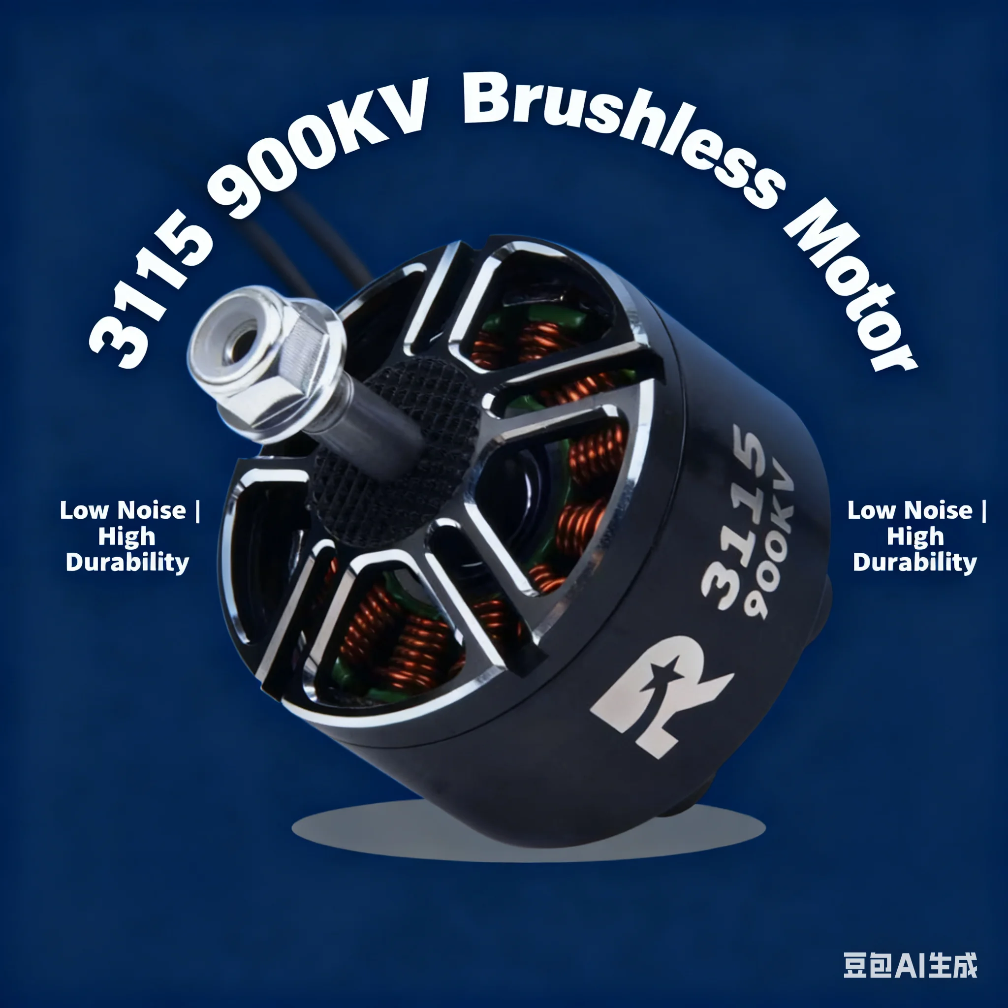 Brushless Motor 3115 900KV 3-6S X Class FPV Drone Motor for RC Multirotor, Compatible with Mark4 APEX XL10 9/10inch Long Range F
Brushless Motor 3115 900KV 3-6S X Class FPV Drone Motor for RC Multirotor, Compatible with Mark4 APEX XL10 9/10inch Long Range F