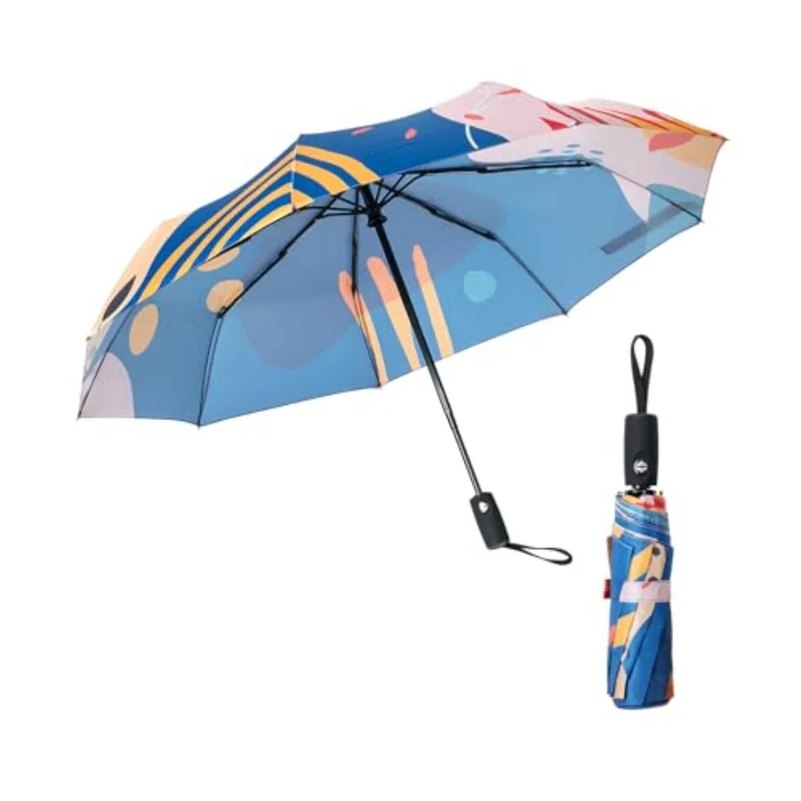 Mr. Pen- Windproof Travel Umbrella, Small Water-Resistant Automatic Folding Umbrella for Rain and Sun, Light, Compact and Porta
Mr. Pen- Windproof Travel Umbrella, Small Water-Resistant Automatic Folding Umbrella for Rain and Sun, Light, Compact and Porta