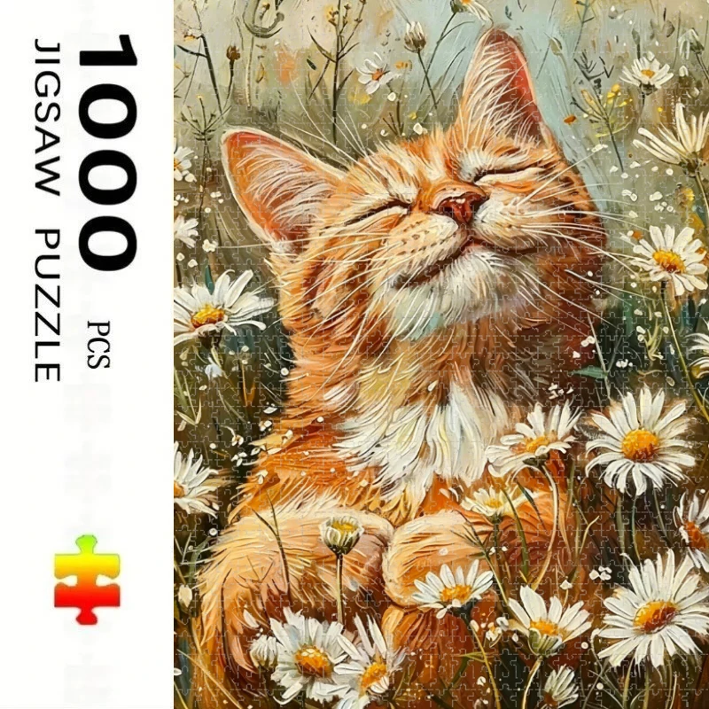 1000 Pcs Cat Theme Home Decor Adults Puzzle Games Family Fun Floor Puzzles Educational Toys for Kids
1000 Pcs Cat Theme Home Decor Adults Puzzle Games Family Fun Floor Puzzles Educational Toys for Kids