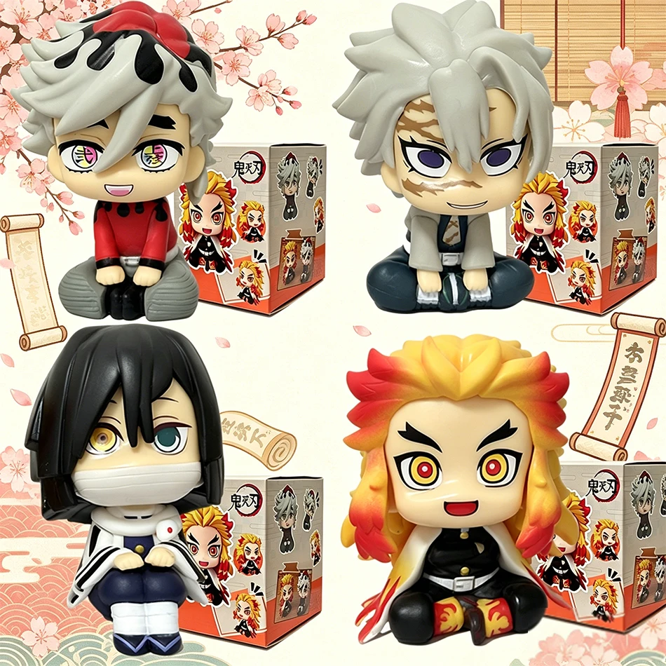 Anime Demon Slayer Kimetsu No Yaiba Q Version Sitting Rengoku Shinjurou Shinazugawa Sanemi Douma Action Figure Model Toys Gifts
Anime Demon Slayer Kimetsu No Yaiba Q Version Sitting Rengoku Shinjurou Shinazugawa Sanemi Douma Action Figure Model Toys Gifts
