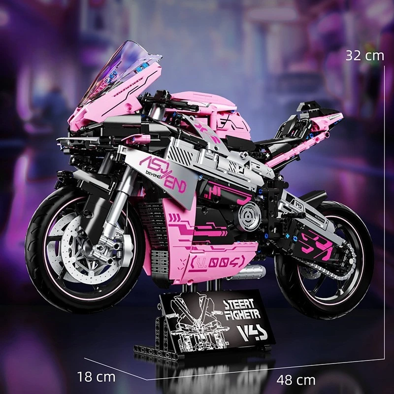 Motorcycles Toy Children's Educational Building Blocks Model Ornaments Creative Assembly Gifts for Kids
Motorcycles Toy Children's Educational Building Blocks Model Ornaments Creative Assembly Gifts for Kids