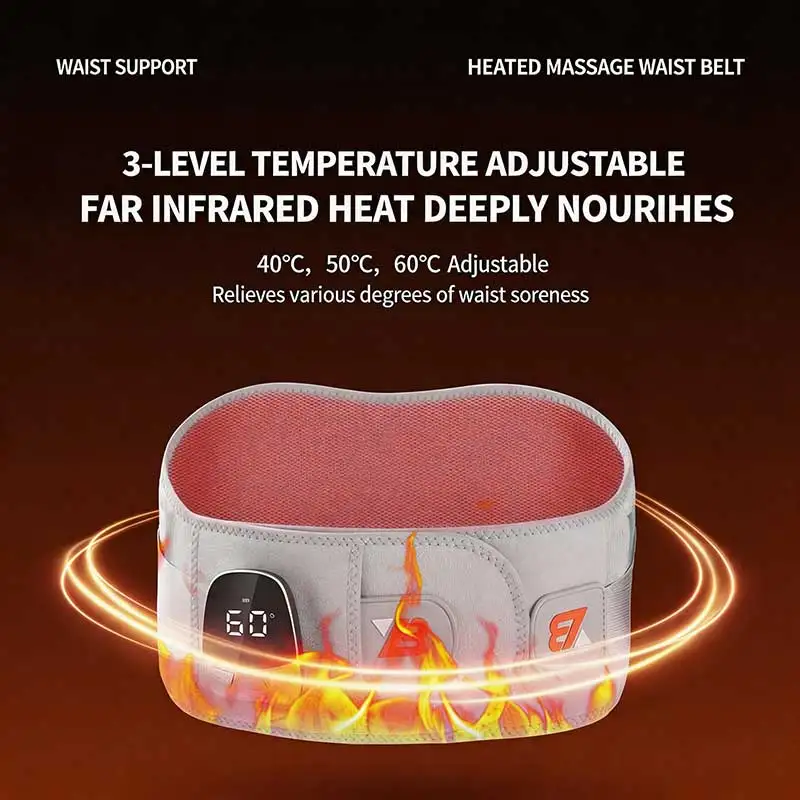 JianYouCare Portable electric Waist Spine Massager Heat Therapy abdomen Vibration Lumbar Brace Belt Full-burning Fitness Device
JianYouCare Portable electric Waist Spine Massager Heat Therapy abdomen Vibration Lumbar Brace Belt Full-burning Fitness Device