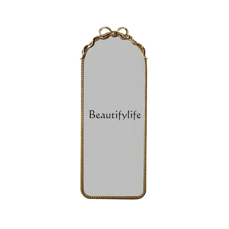 LJYPastoral Style Bowknot Carved Full-Length Mirror French Dressing Mirror
LJYPastoral Style Bowknot Carved Full-Length Mirror French Dressing Mirror