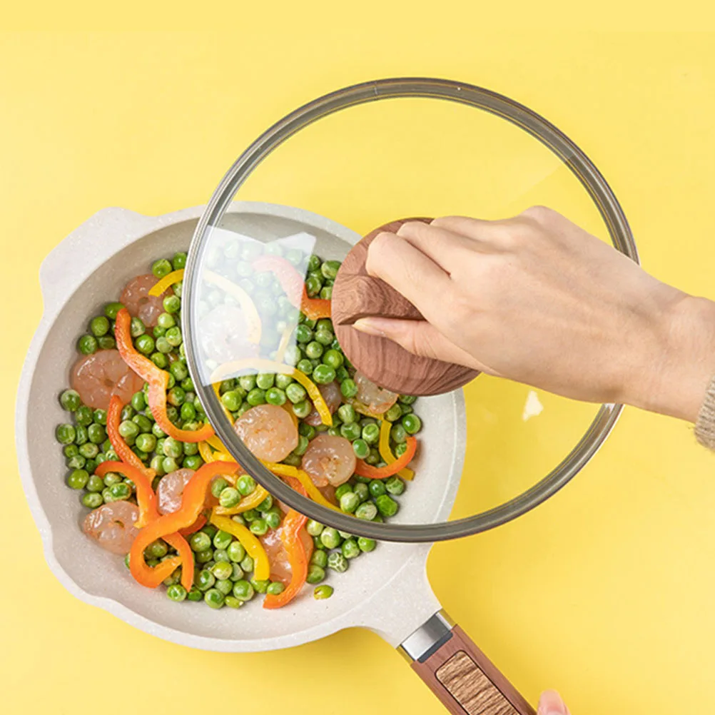 Household Pot Glass Lid Sturdy Shockproof Cookware Cover Vent Hole Kitchen Pot Cover Convenient Multi-Function Replacement Lid
Household Pot Glass Lid Sturdy Shockproof Cookware Cover Vent Hole Kitchen Pot Cover Convenient Multi-Function Replacement Lid