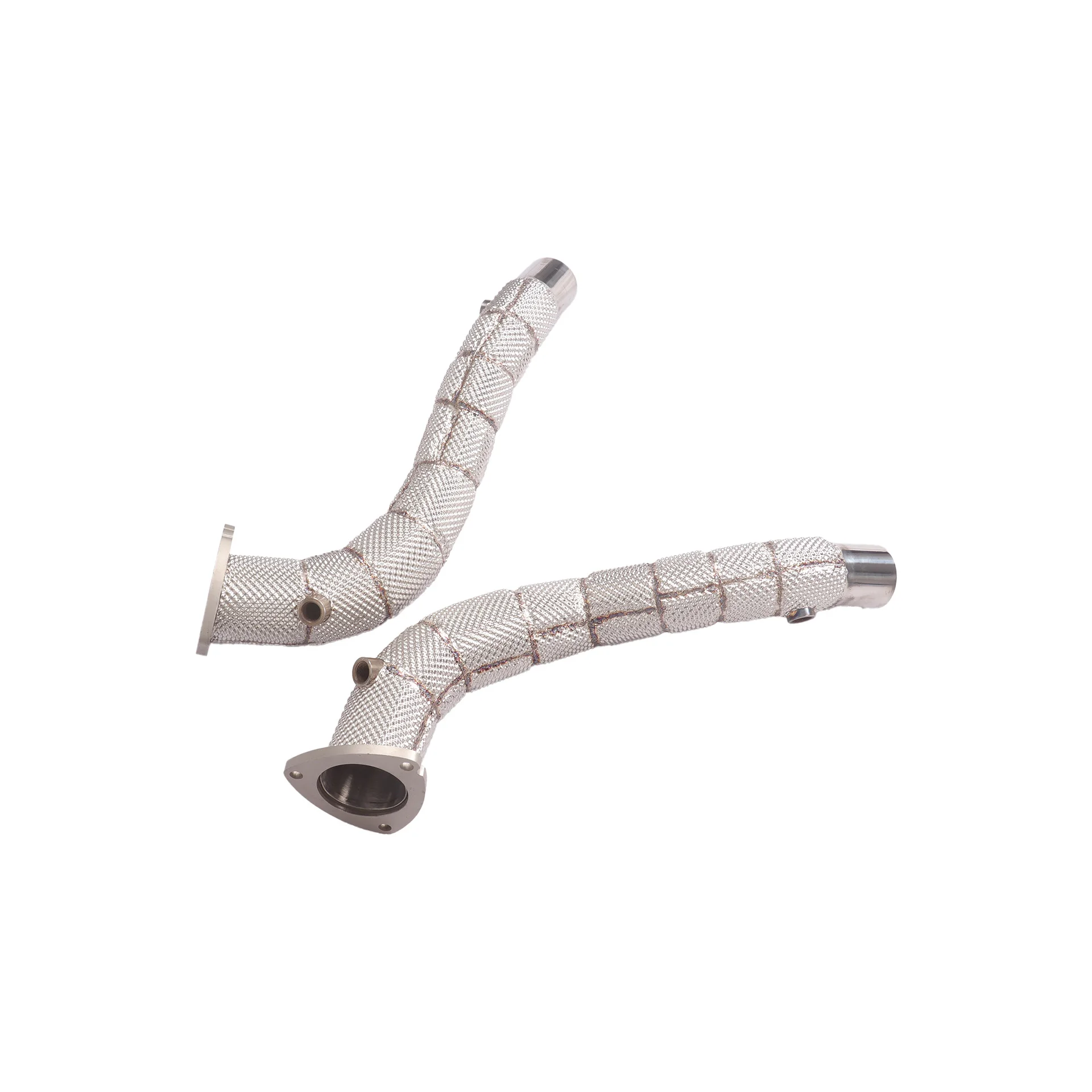 YT High-Performance for Ferrari California 4.3L Straight Pipe Downpipe - Heat Shield & Stainless Steel
YT High-Performance for Ferrari California 4.3L Straight Pipe Downpipe - Heat Shield & Stainless Steel