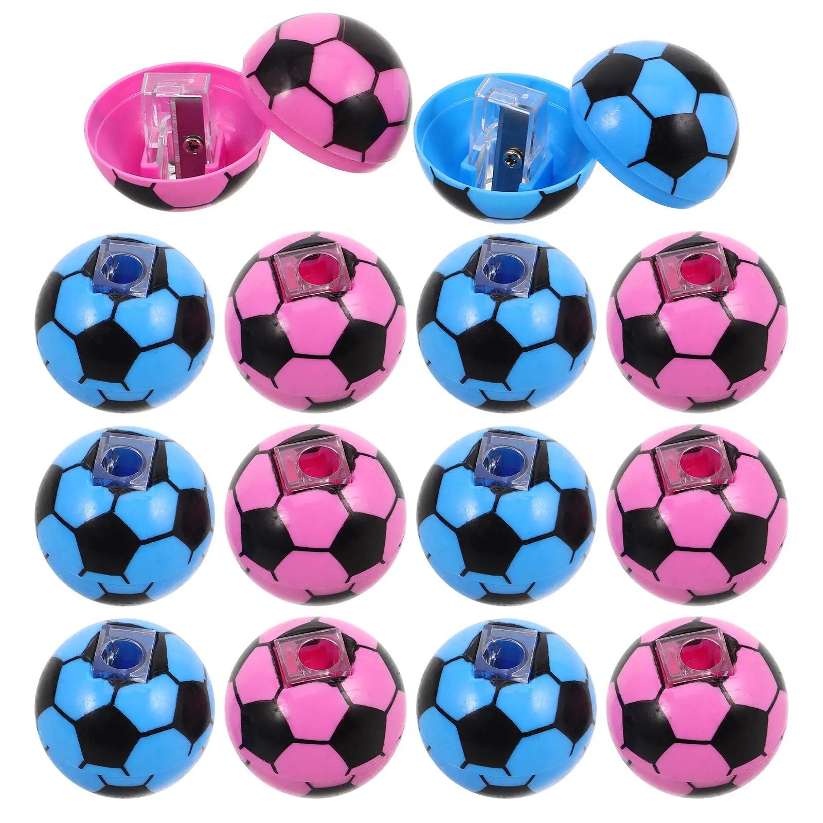 20 Pcs Football Shaped Pencil Sharpeners Lightweight Steel Office School Supplies Creative Design Single Hole Efficient
20 Pcs Football Shaped Pencil Sharpeners Lightweight Steel Office School Supplies Creative Design Single Hole Efficient