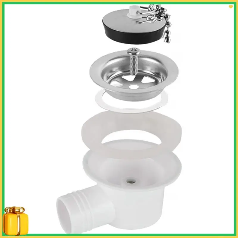 Premium Sink Waste Drain Plug Hole Angle Fitting, Waste Plug Sink Basin Drain Filter For Motorhome Boat, Without Tube
Premium Sink Waste Drain Plug Hole Angle Fitting, Waste Plug Sink Basin Drain Filter For Motorhome Boat, Without Tube
