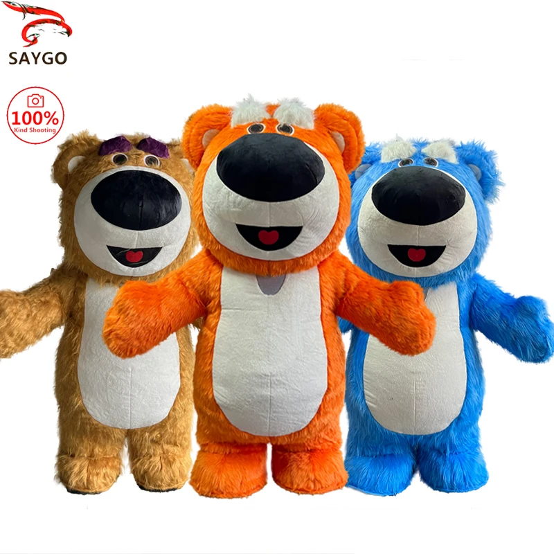 SAYGO Teddy Bear Plush Inflatable Costume Mascot Character Cosplay Halloween Mascot Carnival Funny Party Set
SAYGO Teddy Bear Plush Inflatable Costume Mascot Character Cosplay Halloween Mascot Carnival Funny Party Set