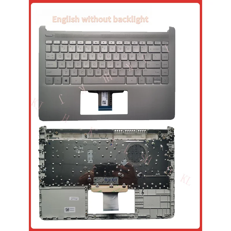 NN Suitable for HP 14-DQ FQ FR TPN-Q221 Q242 C shell keyboard, silver, L88206-001
NN Suitable for HP 14-DQ FQ FR TPN-Q221 Q242 C shell keyboard, silver, L88206-001