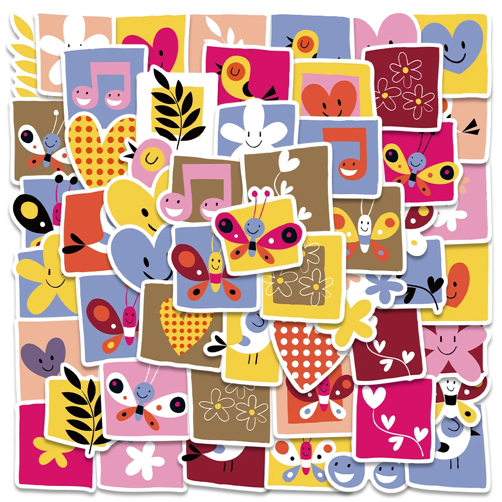 50pcs Cute Cartoon Flowers and Butterfly Kids Vinyl Stickers Toy Waterproof Graffiti Luggage Guitar Phone Fridge Laptop Decal
50pcs Cute Cartoon Flowers and Butterfly Kids Vinyl Stickers Toy Waterproof Graffiti Luggage Guitar Phone Fridge Laptop Decal