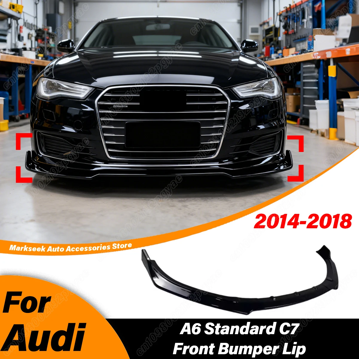 For Audi A6 C7 Facelift Standard TDI TFSI Saloon/Avant 2014 2015 2016 2017 2018 Car Front Bumper Lower Lip Guard Splitter Kit
For Audi A6 C7 Facelift Standard TDI TFSI Saloon/Avant 2014 2015 2016 2017 2018 Car Front Bumper Lower Lip Guard Splitter Kit