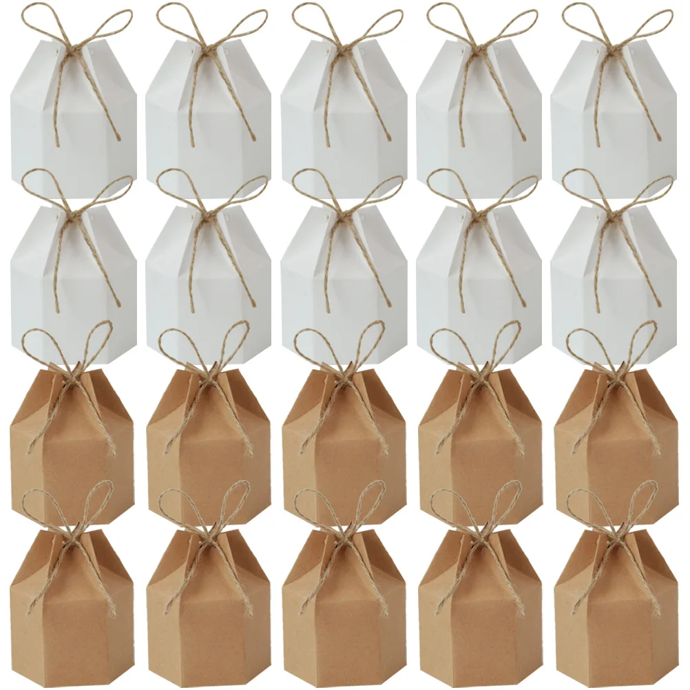 20 Pcs Kraft Paper Gift Boxes Hexagonal C y Storage Wrapping Birthday Packing Boxes Bags Eco Friendly Practical Design
20 Pcs Kraft Paper Gift Boxes Hexagonal C y Storage Wrapping Birthday Packing Boxes Bags Eco Friendly Practical Design