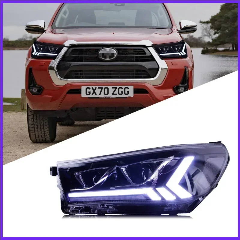 Car LED Headlight Light Assemblies For Toyota HILUX REVO 2015-2019 Auto Fog DRL Brake Turn Signal Lamp Plug and Play
Car LED Headlight Light Assemblies For Toyota HILUX REVO 2015-2019 Auto Fog DRL Brake Turn Signal Lamp Plug and Play