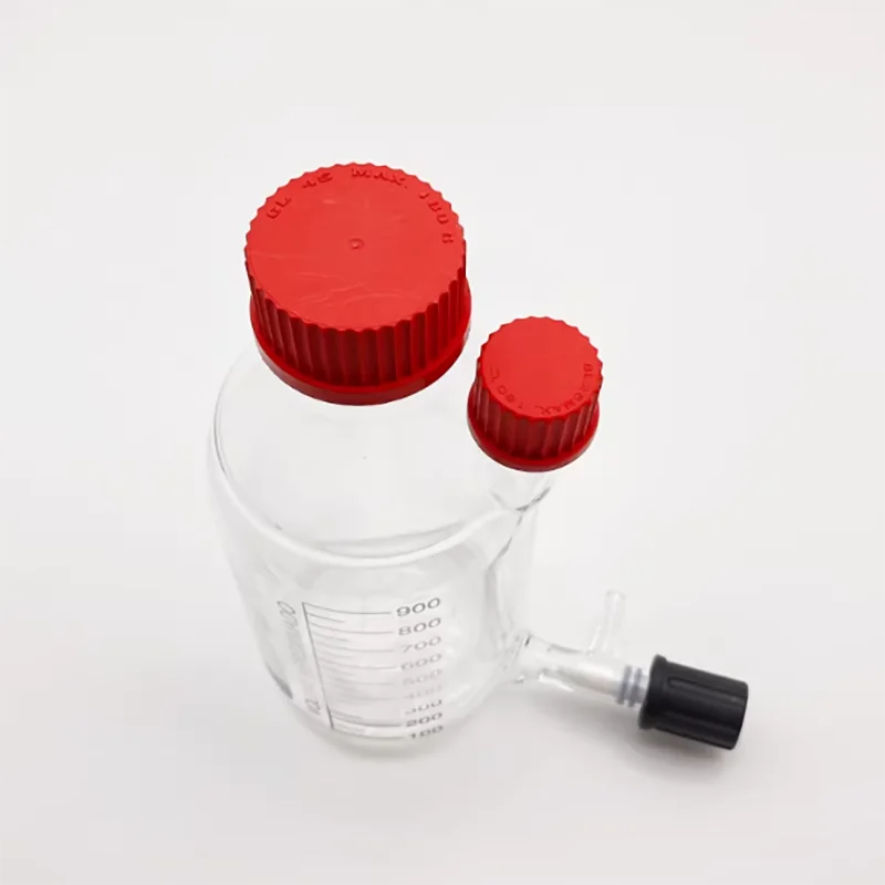 Biological fermentation reactor sealed feeding fermentation bottle 250ml500ml1000ml2000ml
Biological fermentation reactor sealed feeding fermentation bottle 250ml500ml1000ml2000ml