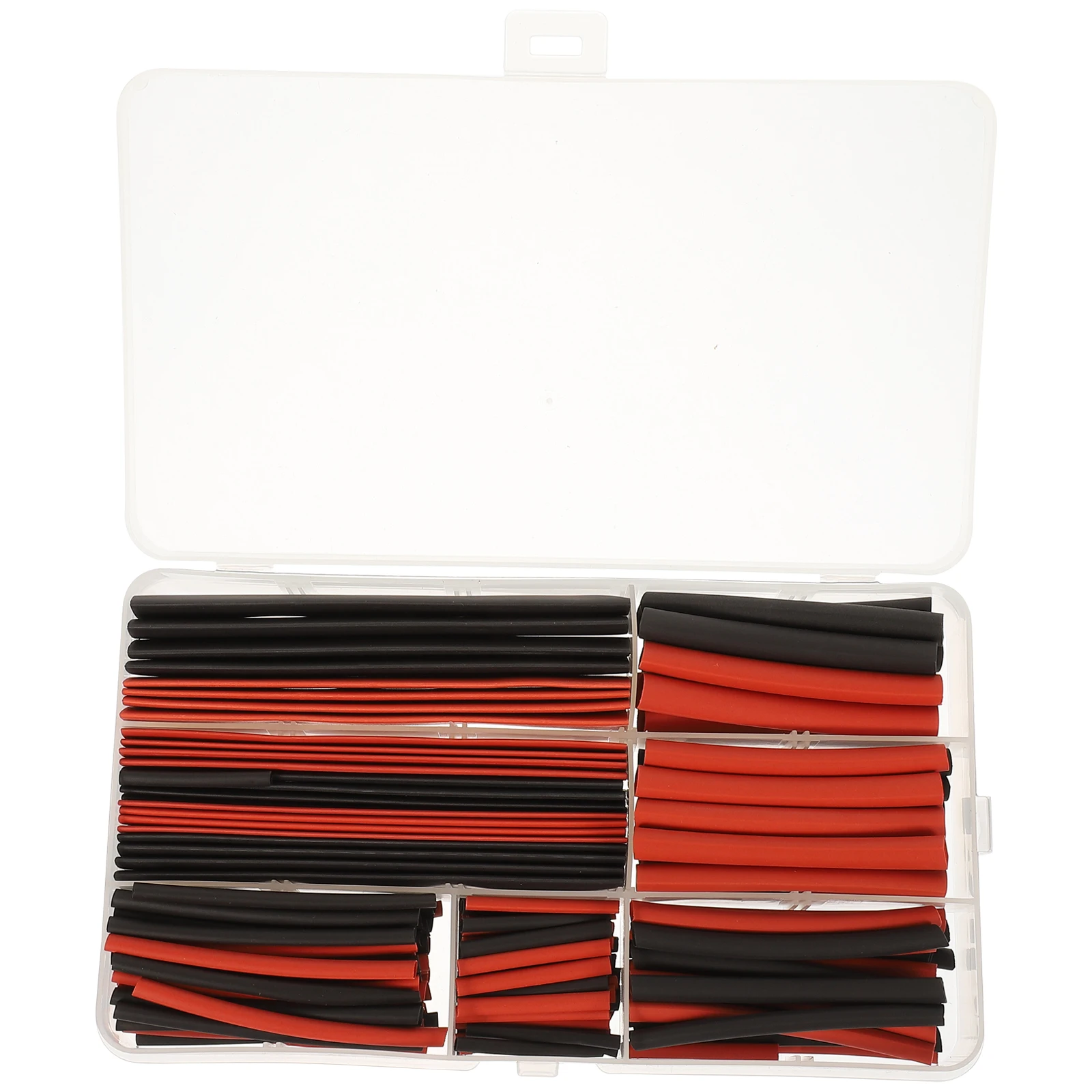 150pcs 2:1 Polyolefin Halogen-Free Heat Shrink Tubing Tubes in 8 Differernt Sizes - 2mm to 13mm (Black & Red)
150pcs 2:1 Polyolefin Halogen-Free Heat Shrink Tubing Tubes in 8 Differernt Sizes - 2mm to 13mm (Black & Red)